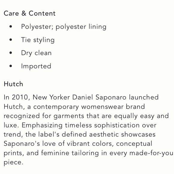 NWT Anthropologie Hutch Bardo Long-Sleeve V-Neck True Wrap Maxi Dress 1X - Picture 15 of 16